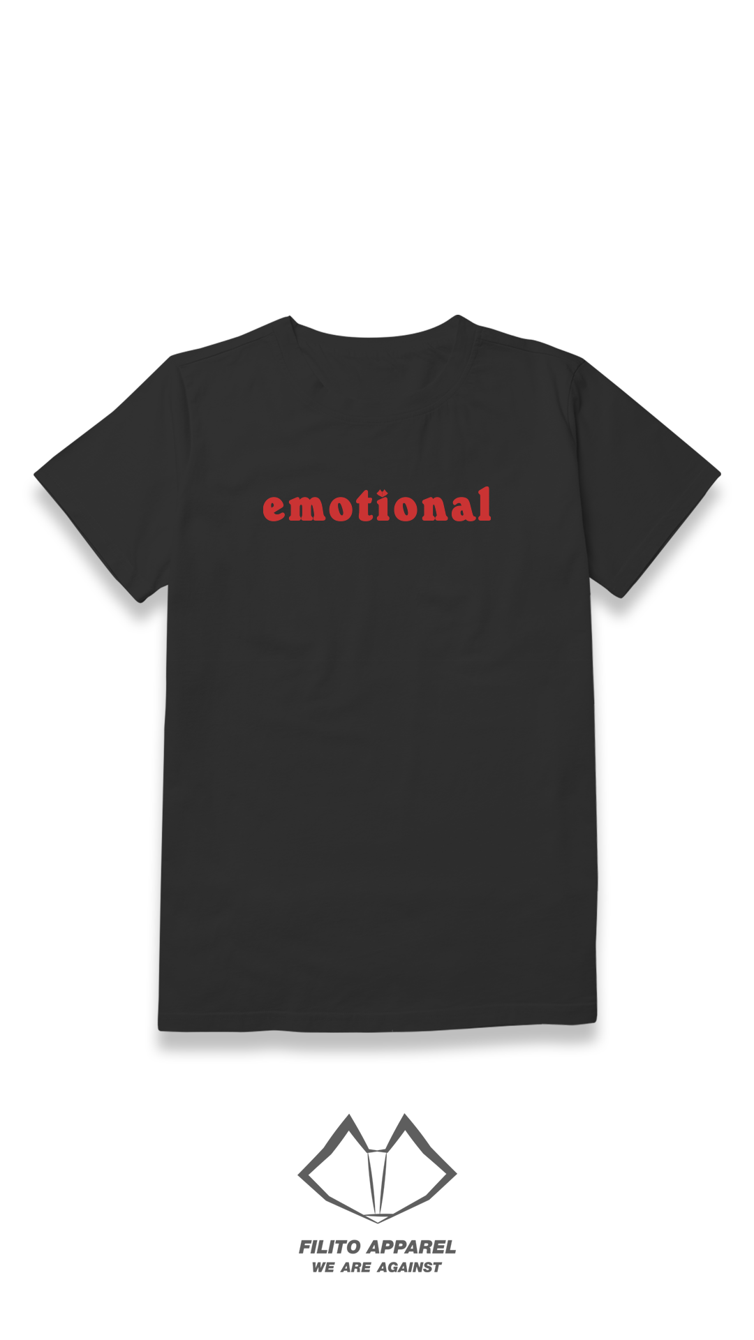 Polera Emotional Negro