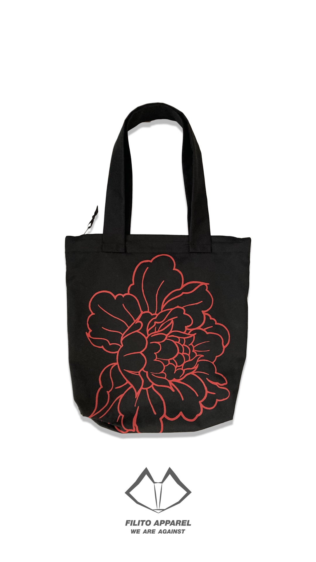 Tote Peonia Negro